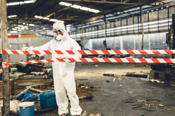 Professional Odor Removal technician working in Delaware, OH